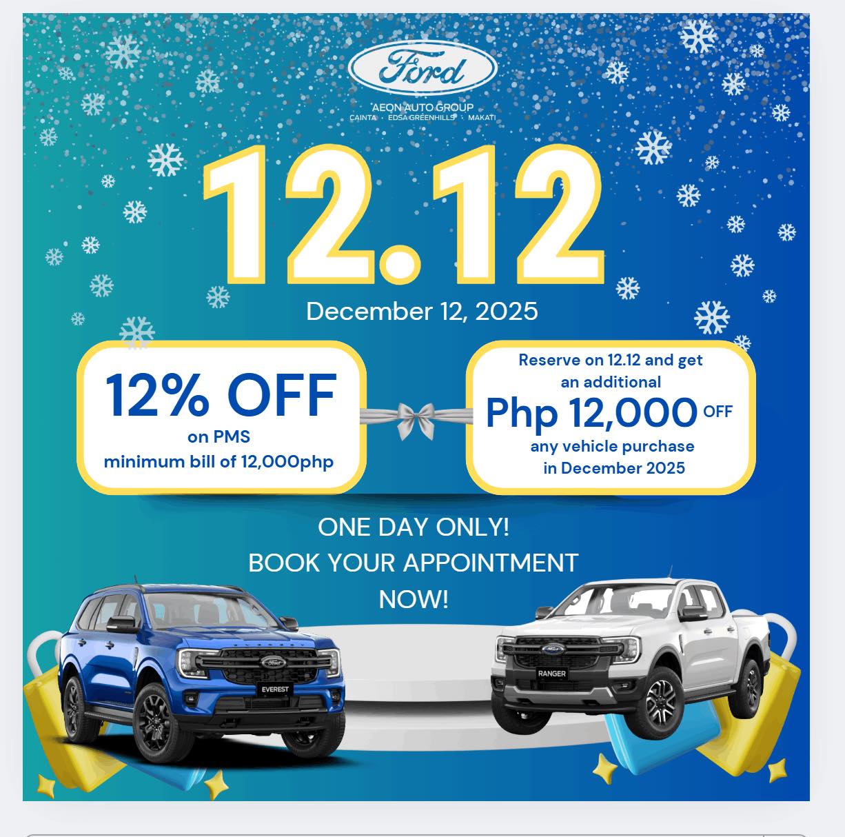 12.12 BIG DEALS ARE HERE!